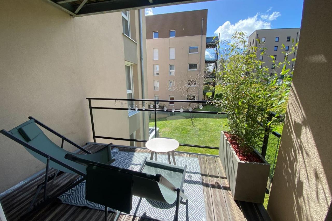 Spacious And Bright Nest In Hérouville-Saint-Clair Esterno foto